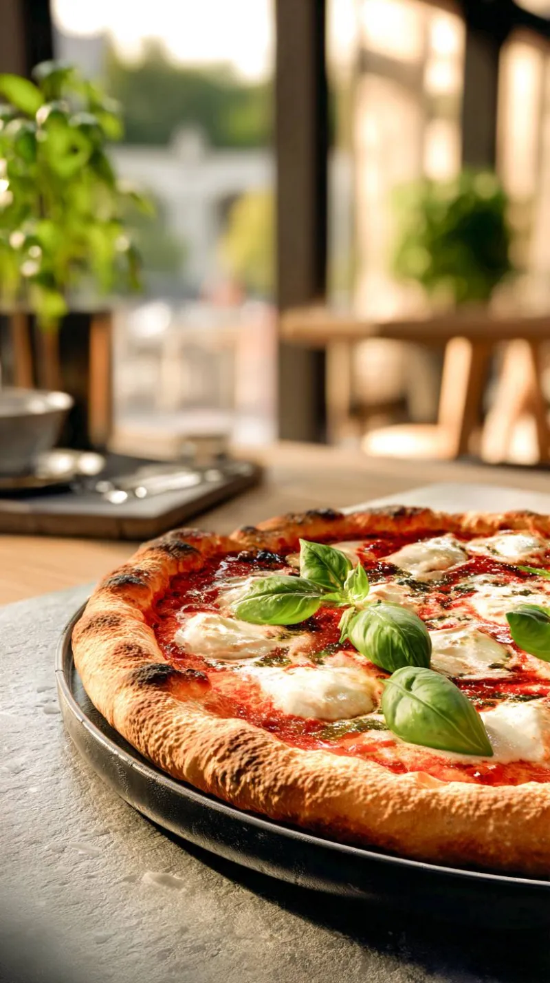 Pizza restaurant photography Orlando 2026 — Neapolitan, Margherita, artisan pizza by BrandWorks