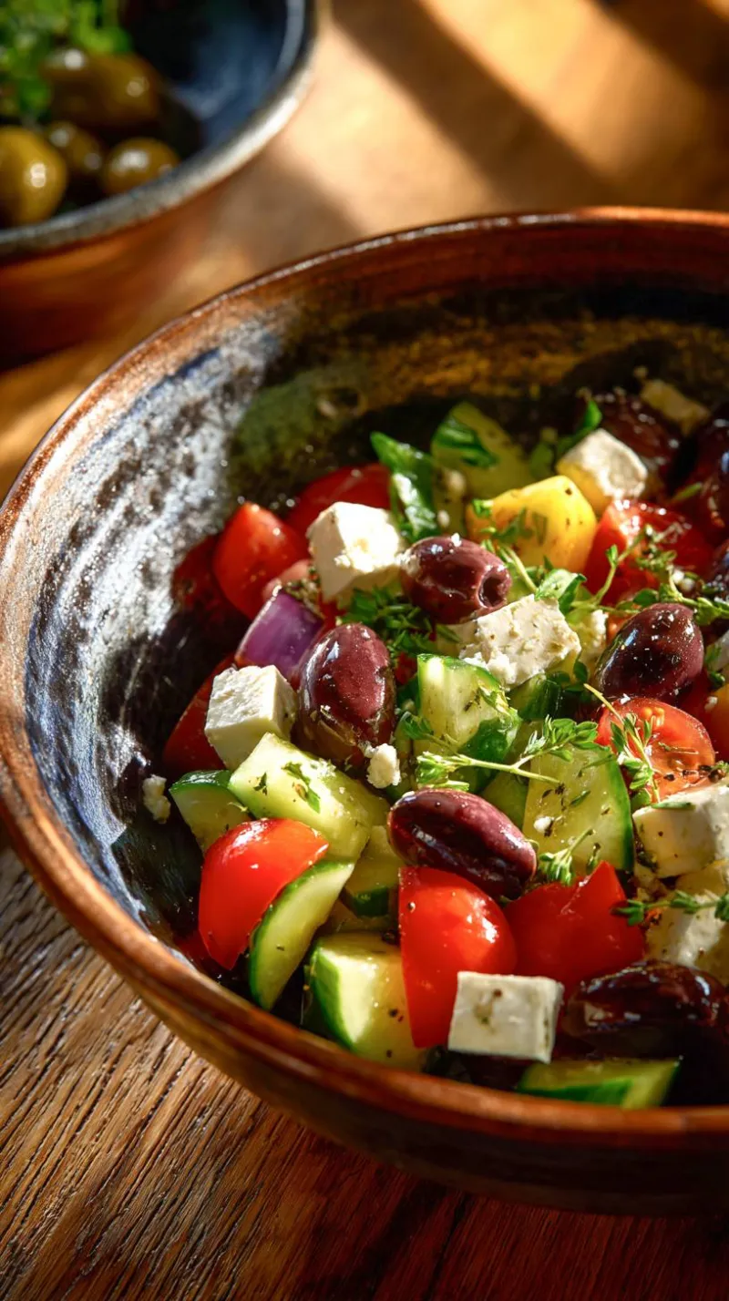 Fresh salad photography for restaurant menus Orlando FL — Greek, Caesar, signature salads by BrandWorks 2026
