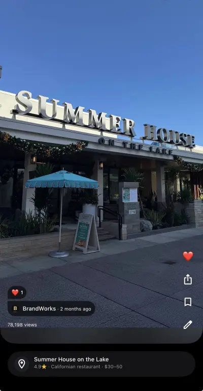 Summer House Orlando food photo — 78,198 Google Maps views by BrandWorks 2026
